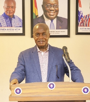 Stephen Ntim, National Chairman of the governing New Patriotic Party