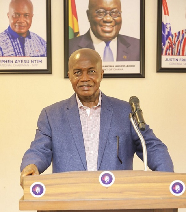 Stephen Ntim, National Chairman of the governing New Patriotic Party