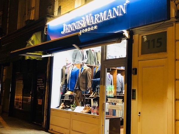 Jennis & Warman bespoke tailored clothing for men
