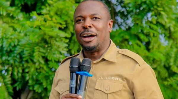 John Heche was detained a week before the elections