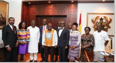 10-member GIPC board sworn in by President Akufo-Addo