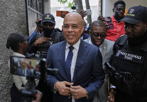 Former Haitian President Michel Martelly Former Haitian President Michel Martelly