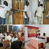 The Society's new office accommodation inaugurated in Accra