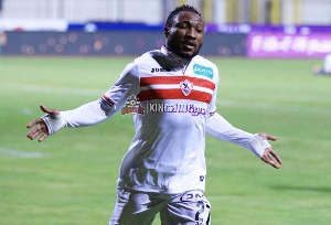 The Ghanaian forward has scored two goals in six games