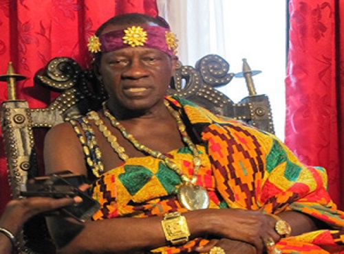Omanhene of New Juaben Traditional area, Daasebre Prof.Emeritus Oti-Boateng