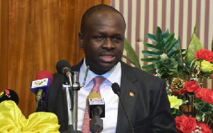 Dr. Edward Omane Boamah, Communications Minister