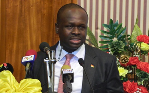 Minister of Communications, Edward Omane Boamah