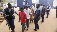 The 14 suspects are in police custody for the death of the late Major Mahama