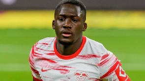 Mai tsaron bayan RB Leipzig, Ibrahima Konate