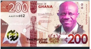 Charles Opoku, NPP candidate for Assin North  is trending with the GH¢ 200 note