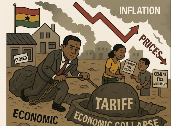 The writer breaks down the rising tariff burden on Ghanaians