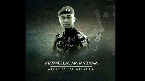 The late Major Maxwell Mahama
