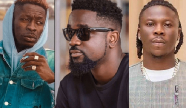 Shatta Wale, Stonebwoy and Sarkodie are leading musicians in Ghana