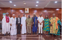 Julius Debrah, Chief of Staff (M) with the Board of ZoDF