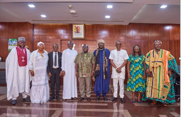 Julius Debrah, Chief of Staff (M) with the Board of ZoDF