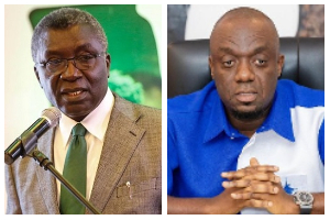 NPP has initiated a process to expel Professor Frimpong-Boateng (L) from the party