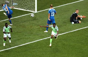 Nigeria lost to Croatia in their first game