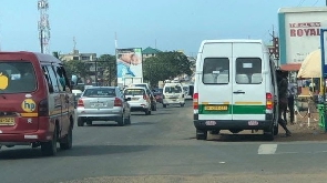 Accra Road Vehicles Traffic 