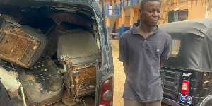 Solomon Siaw Tetteh iis the alleged mastermind of a carjacking syndicate