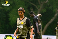 Inaya Ayew plays at the the Borussia Dortmund Academy