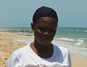Larteley Mensah mother of the deceased eight-year-old