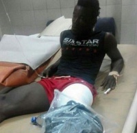 Injured Kotoko midfielder Jackson Owusu