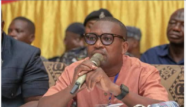 Richard Seyram Nyavie, the newly elected Presiding Member for the Ketu South Municipal Assembly