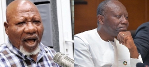 Allotey Jacobs (left), Ken Ofori-Atta (right)