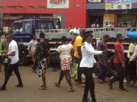 Driver of the Kia truck reportedly bolted after killing one and injuring 6 others in Ashaiman