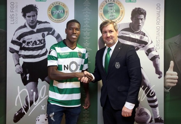 Agbenyenu has completed his move to Sporting CP