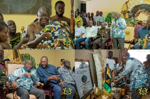 President Nana Addo Dankwa Akufo-Addo called on Otumfuo Osei Tutu II