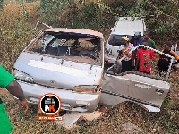 A female teacher identified as Dorcas Dede and three children died on the accident