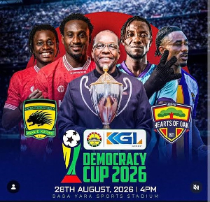 Kotoko and Hearts of Oak face off in the 2026 Democracy Cup Kotoko and Hearts of Oak face off in the 2026 Democracy Cup