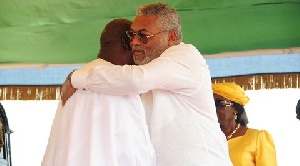 Rawlings Mahama Embrace