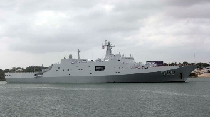 Chinese warship
