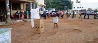 The voting exercise was marred by reports of missing names
