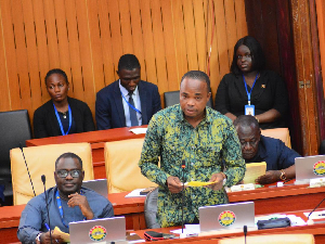 Member of Parliament (MP) for Suaman Dadieso Constituency, Frederick Addy