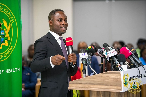 Kwabena Mintah Akandoh is the Minister of Health