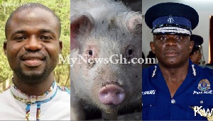 There was a publication suggesting that Manasseh called the IGP  an  'impotent pig'