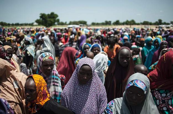 Two million people have fled their homes in northern Nigeria