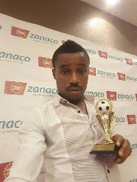 Ghanaian striker Isaac Amoako