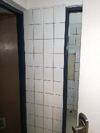 One of the washrooms at the Kwame Nkrumah Circle branch of GCB