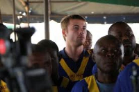 Tyler Thompson, an American convicted of involvement in an attempted coup in DRC