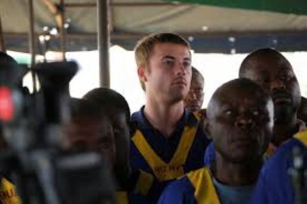 Tyler Thompson, an American convicted of involvement in an attempted coup in DRC