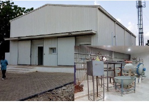 The guinea fowl processing plant