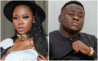 Rapper Freda Rhymz (L) has traded words with CJ Biggerman (R) on X