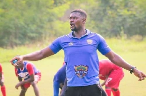 Black Satellites coach, Samuel Boadu