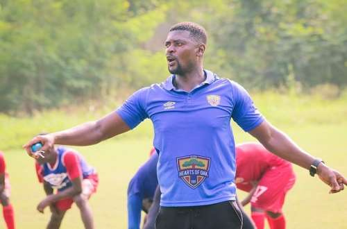 Black Satellites coach, Samuel Boadu