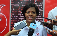 Chief Executive Officer of Vodafone Ghana, Yolanda Zoleka Cuba;