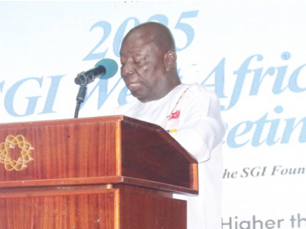 D. K. Sintim Aboagye, General Director, Soka Gakkai Ghana